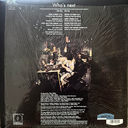 Who - Who’s Next (1995 MCA Heavy Vinyl) Kevin Gray