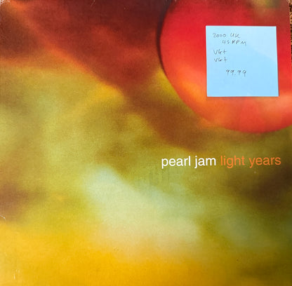 Pearl Jam - Light Years (2000 UK Press)