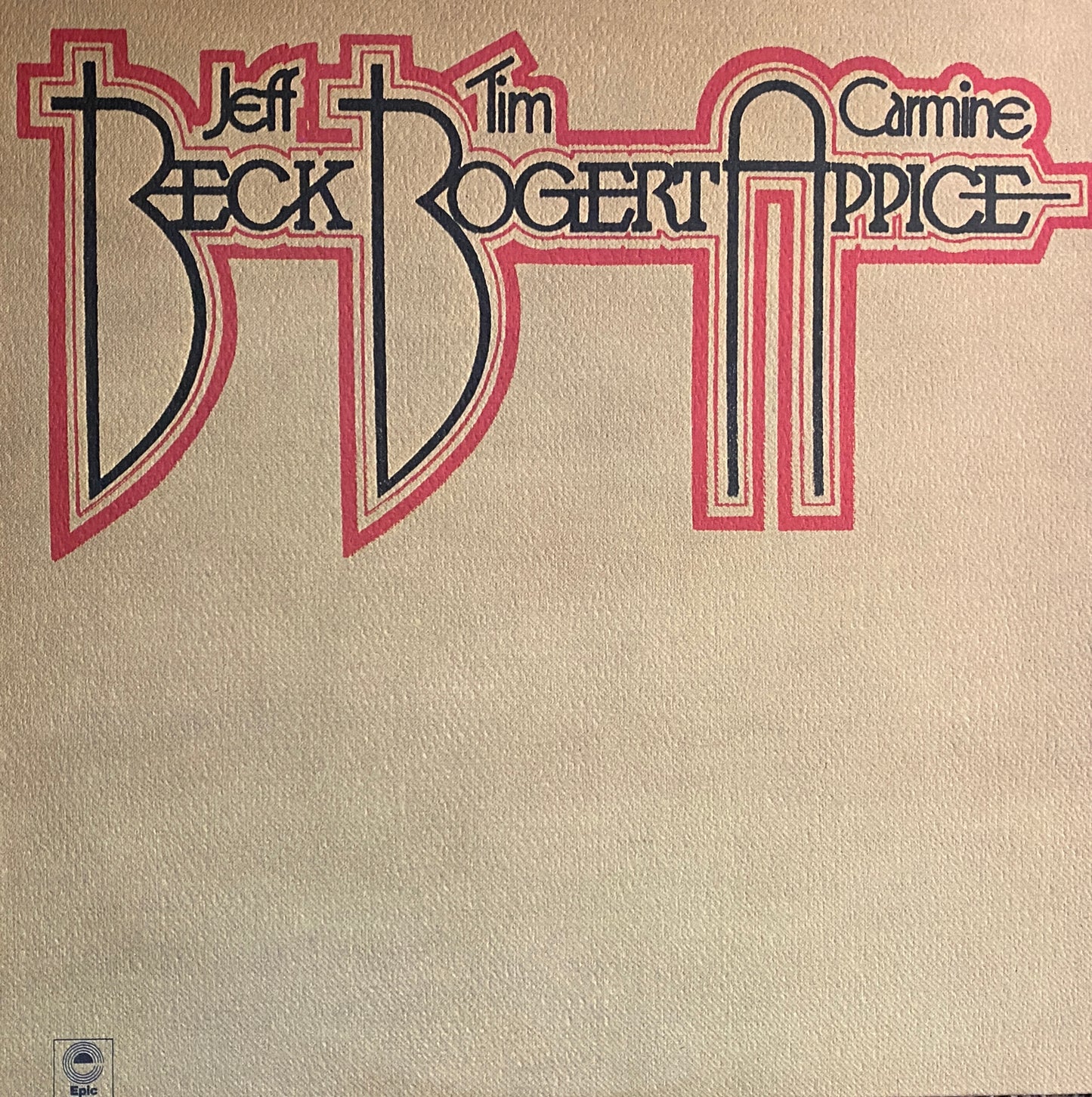 Beck, Bogart, Appice - Self Titled (1973 U.S. Pressing)