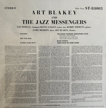 Art Blakey And The Jazz Messengers - Moanin’ (Music Matters SRX)