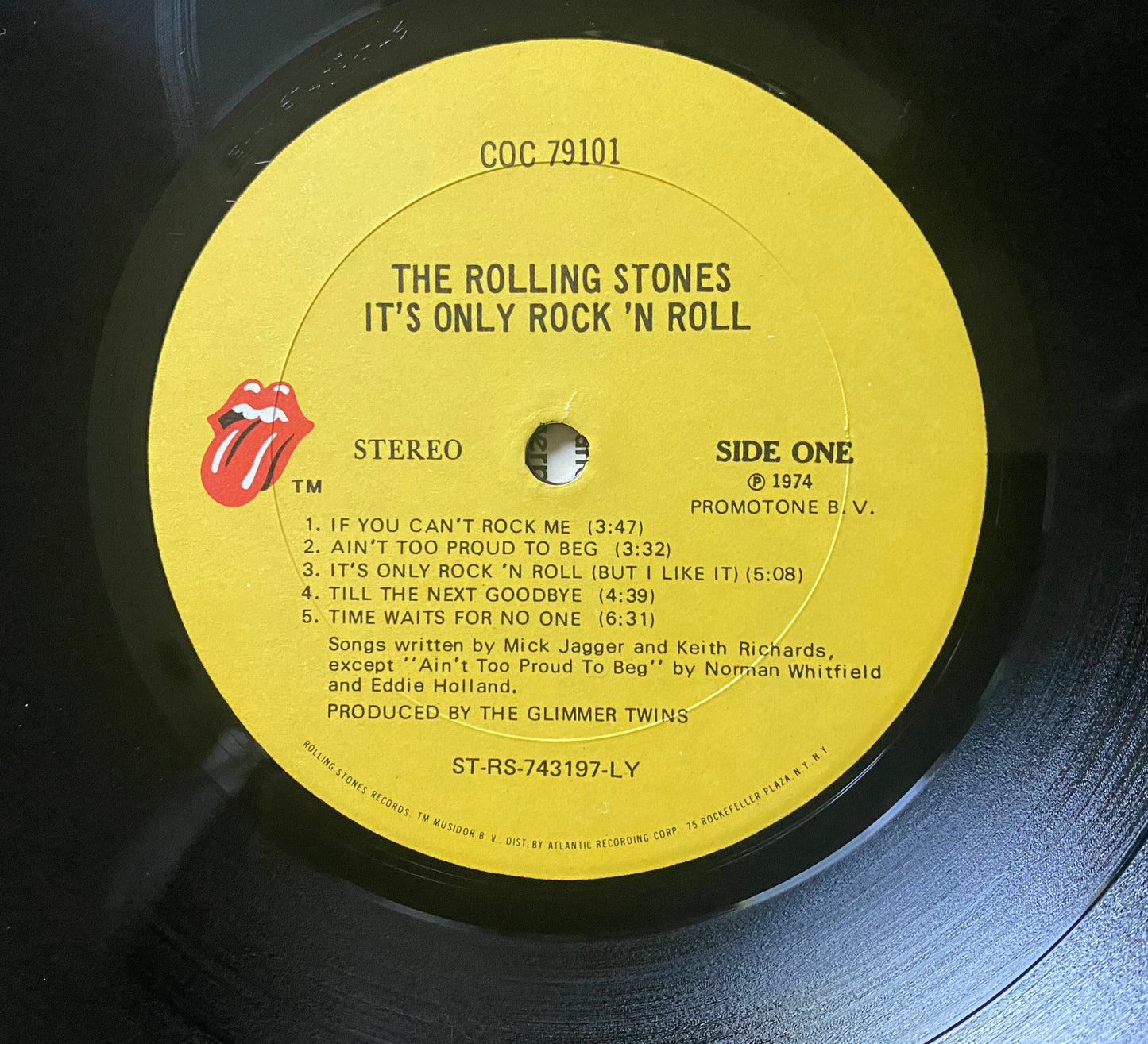 Rolling Stones - It’s Only Rock N’ Roll (1974 U.S. Pressing)