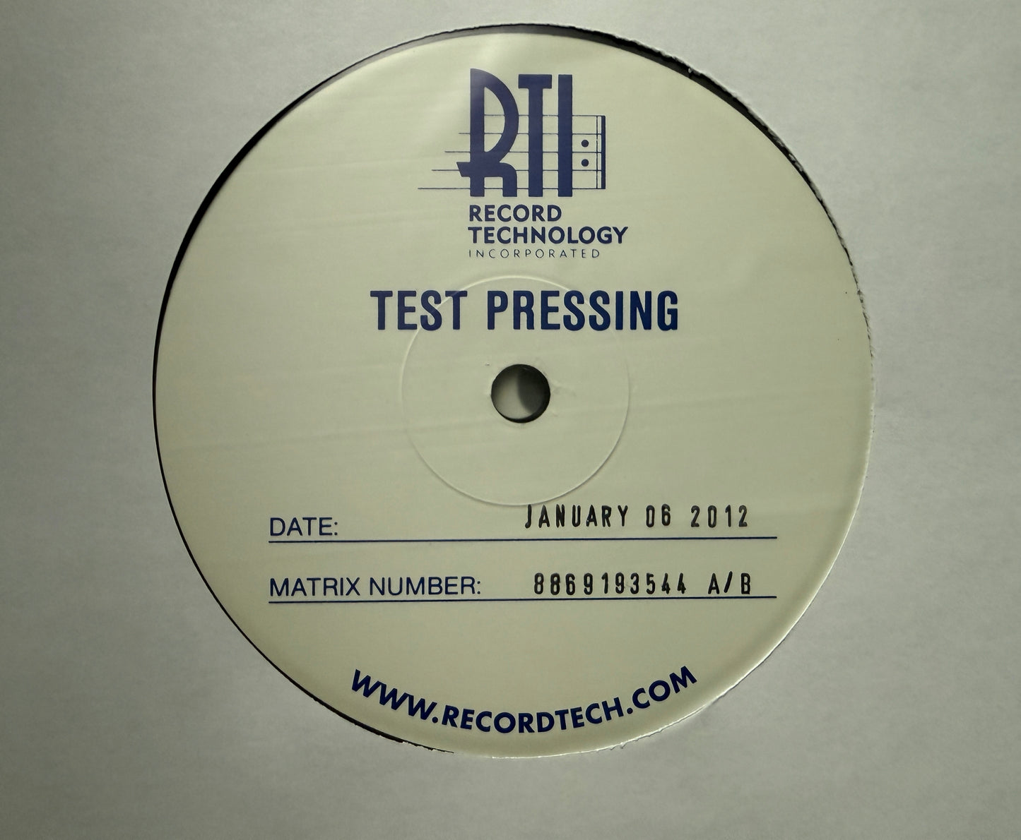 Ozzy Osbourne - Ozzy Live! (Blizzard Of Ozz Tour) 2XLP RTI Test Pressing