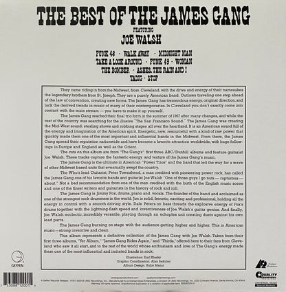 James Gang - Best Of (Analogue Productions 200 Gram 33 RPM)