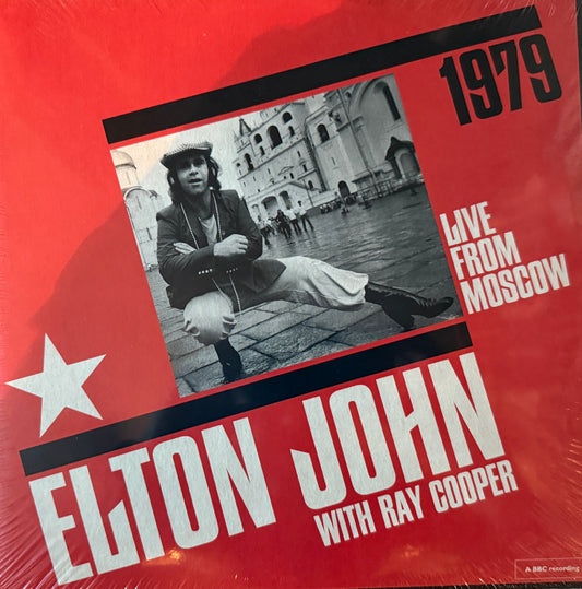 Elton John W/ Ray Cooper - Live From Moscow 1979 (2XLP Factory Sealed)