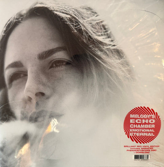 Melody’s Echo Chamber - Emotional Eternal (Red Vinyl W/ phenakistoscope disc) Factory Sealed