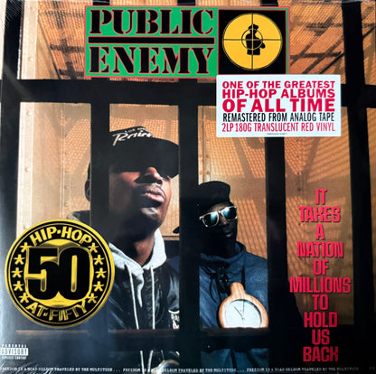 Public Enemy- It Takes A Nation Of Millions To Hold US Back (Red Vinyl 2XLP) Factory Sealed