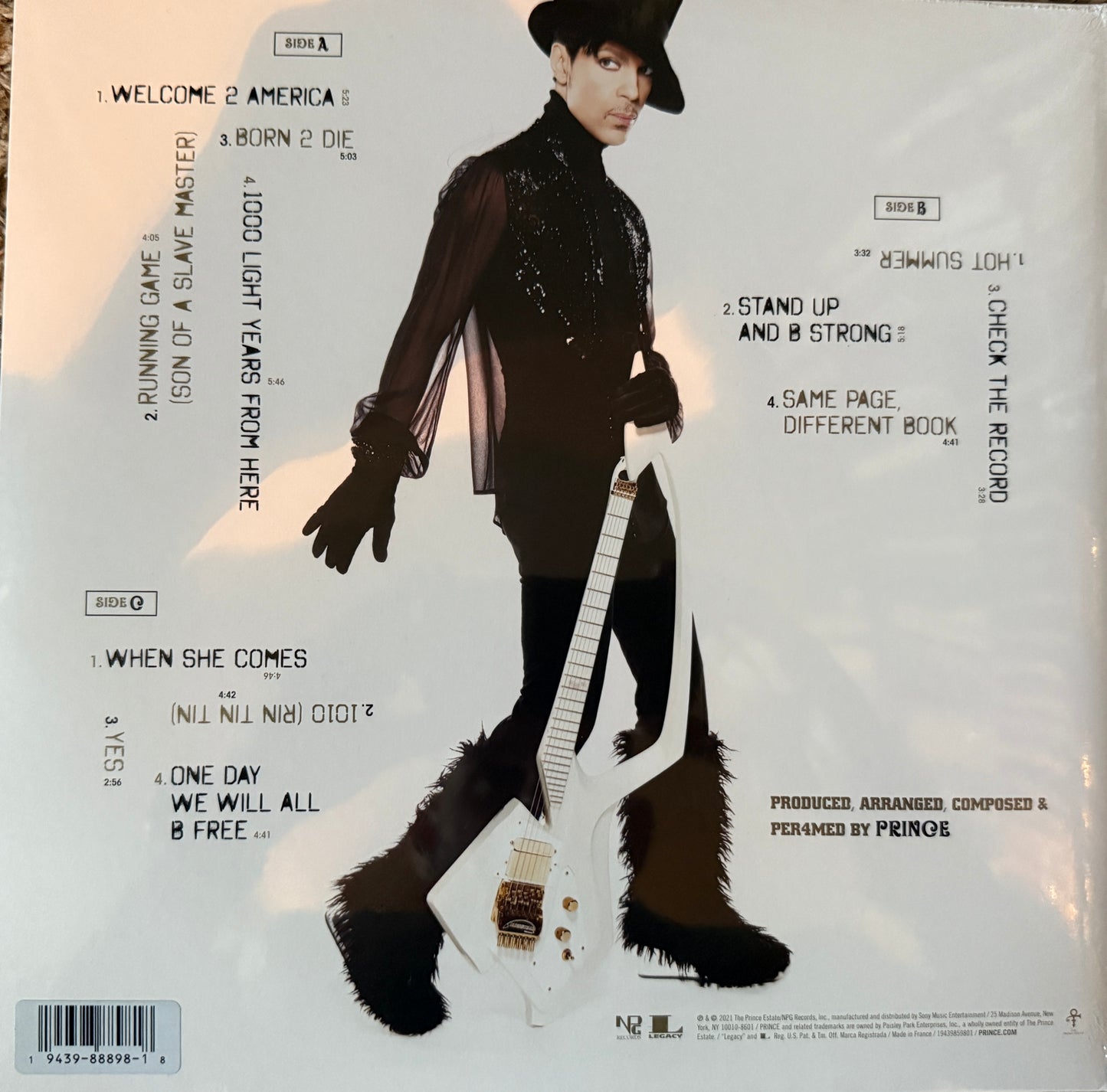 Prince - Welcome 2 America (2XLP Factory Sealed)