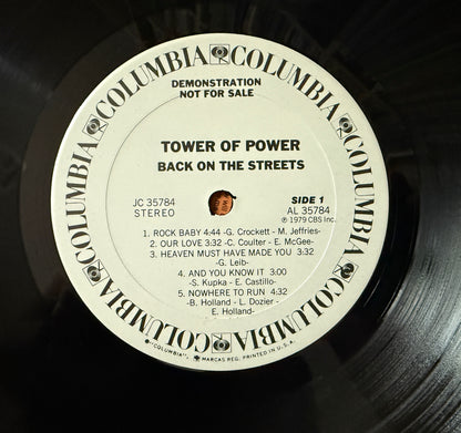 Tower Of Power - Back On The Streets (1979 U.S. White Label Promo)