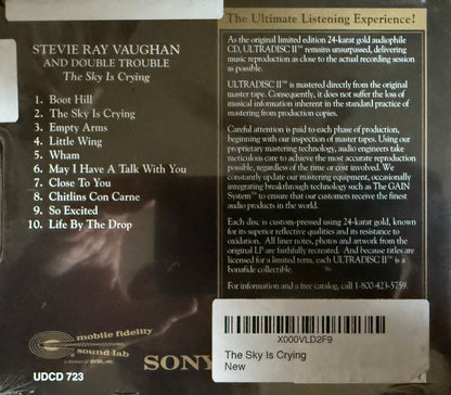 Stevie Ray Vaughan - The Sky Is Crying (Mobile Fidelity 24K Gold CD)