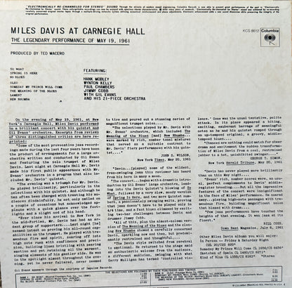 Miles Davis - At Carnegie Hall (70’s Columbia)