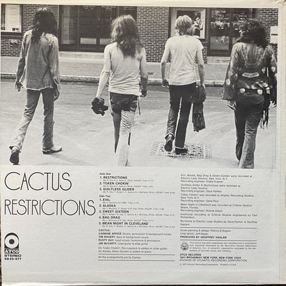 Cactus - Restrictions (1971 U.S. Pressing)