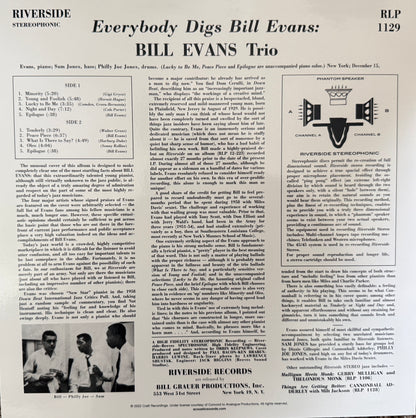 Bill Evans Trio - Everybody Digs Bill Evans (AP 2XLP)