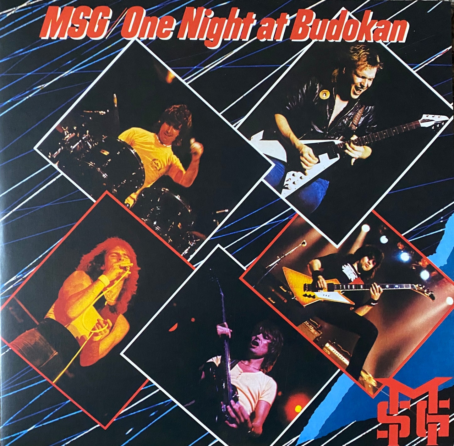 Michael Schenker Group - One Night Stand At Budokan (2010 UK Press 2XLP Blue Vinyl)