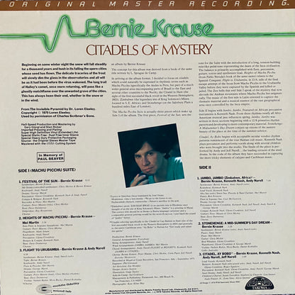 Bernie Krause - Citadels Of Mystery (MFSL)