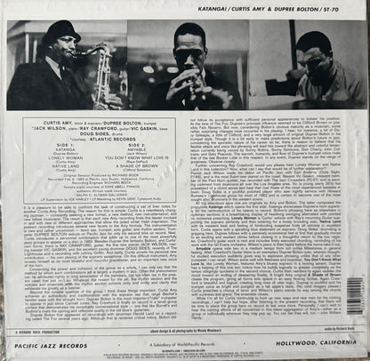 Curtis Amy/Dupree Bolton - Katanga! Tone Poet Factory Sealed
