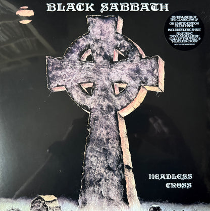 Black Sabbath - Headless Cross (Clear Vinyl Factory Sealed)