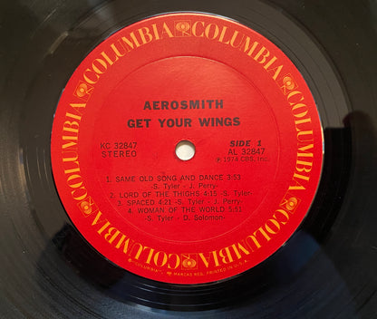 Aerosmith - Get Your Wings (1973 U.S. Pressing)