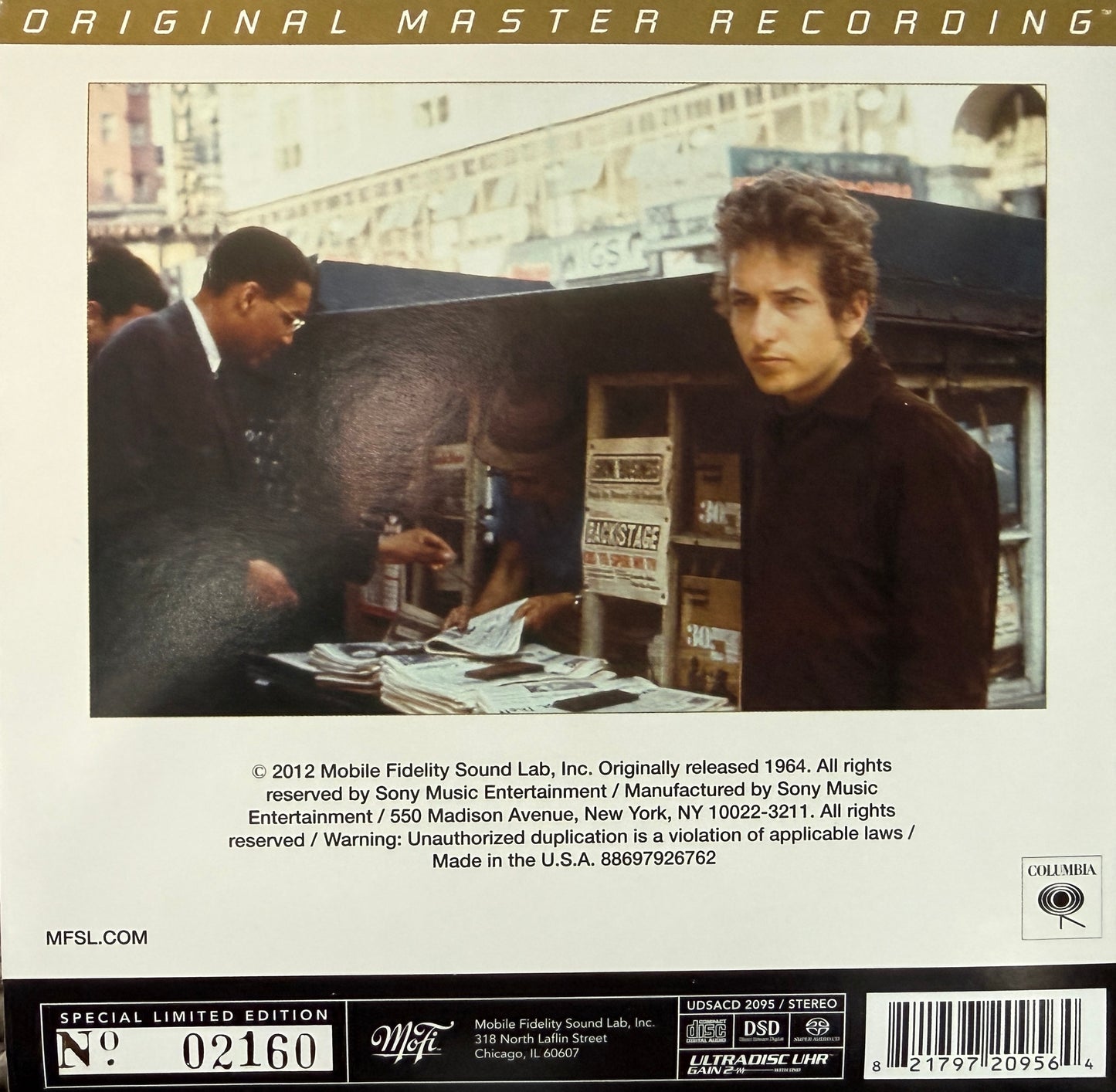 Bob Dylan - Another Side Of Bob Dylan (Mobile Fidelity SACD)