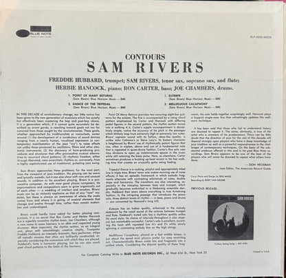 Sam Rivers - Contours (Early 70’s Blue Note)