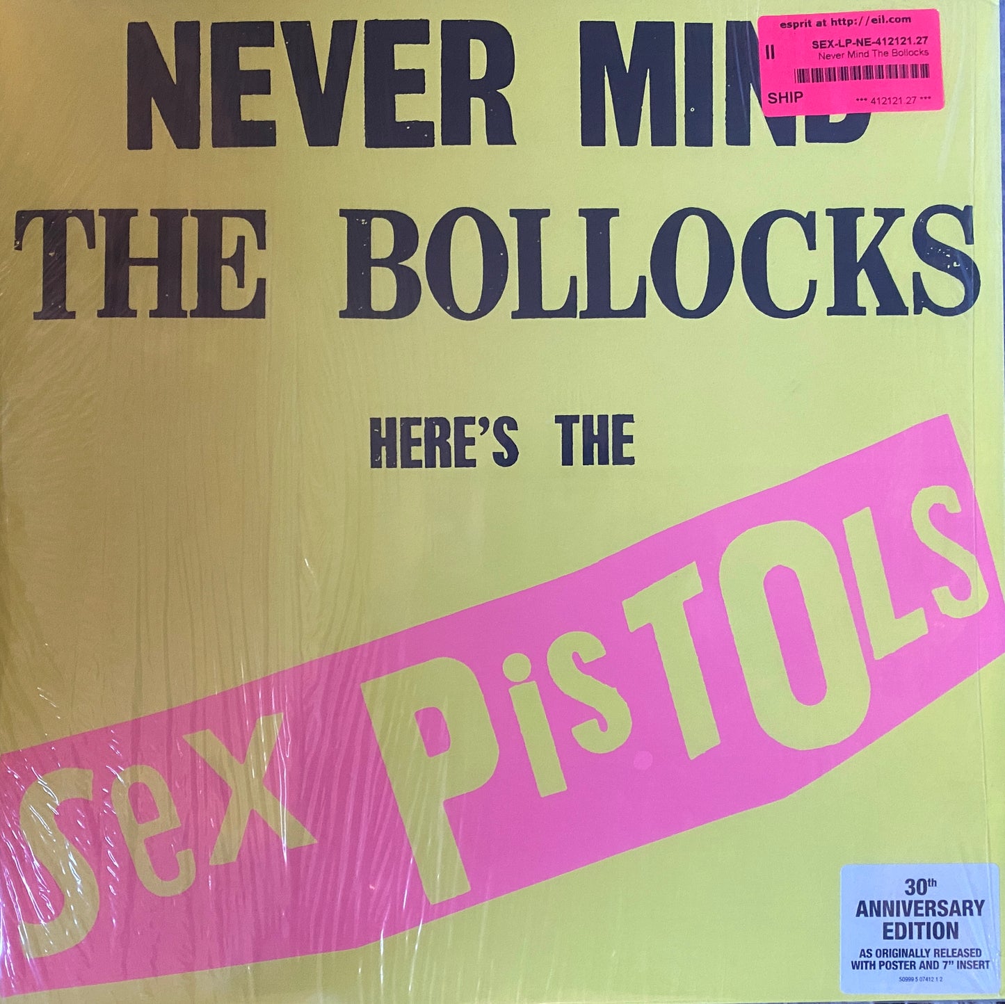 Sex Pistols - Never Mind The Bollocks (2007 UK 30th Anniv)