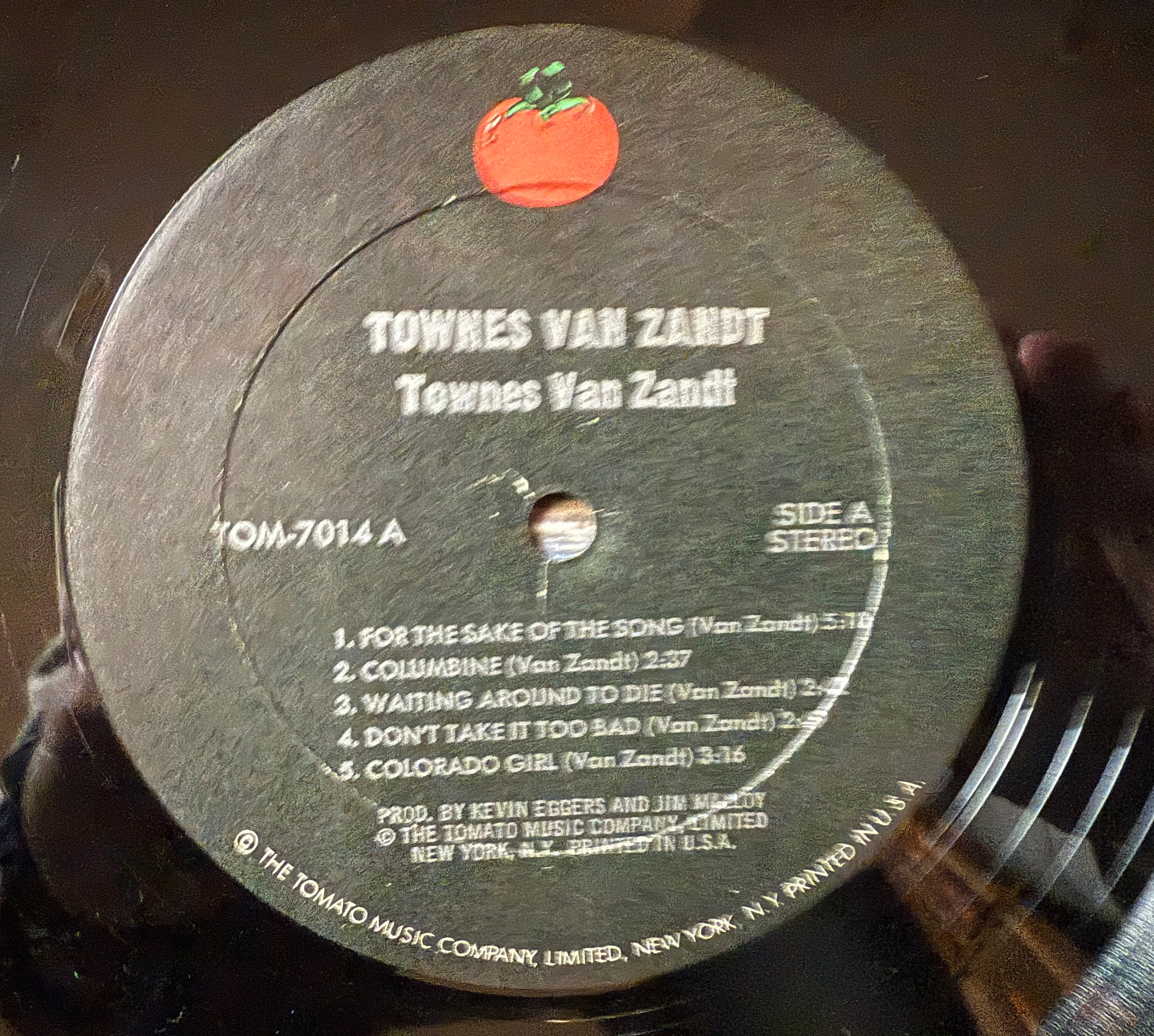 ミュージシャン tomato Townes Van Zandt - Our Mother The Mountain (1978 Tomato) – Hi-Fidelity