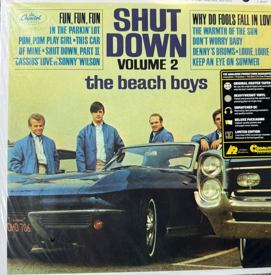 Beach Boys - Shut Down Volume 2 (Analogue Productions) Sealed