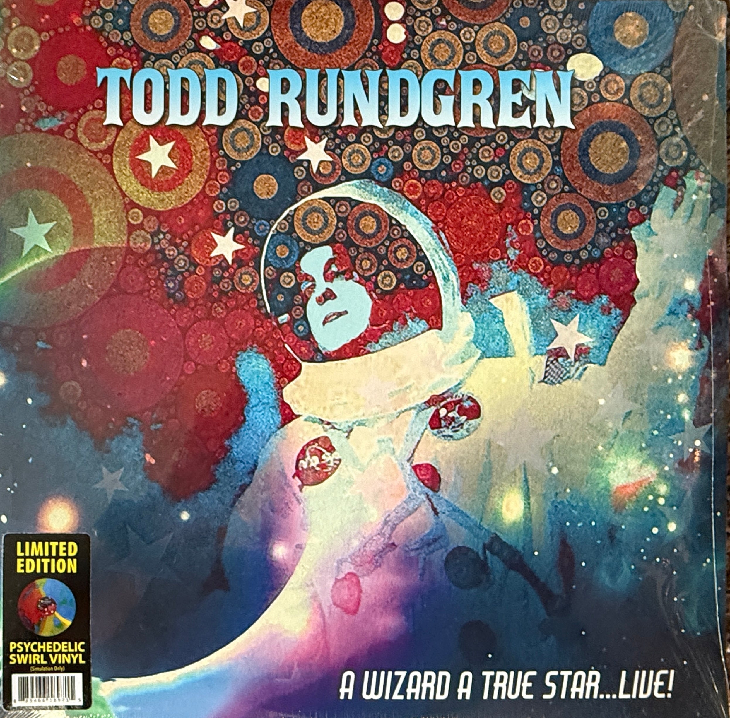 Todd Rundgren - A Wizard A True Star Live! (Psychedelic Swirl Vinyl) F ...