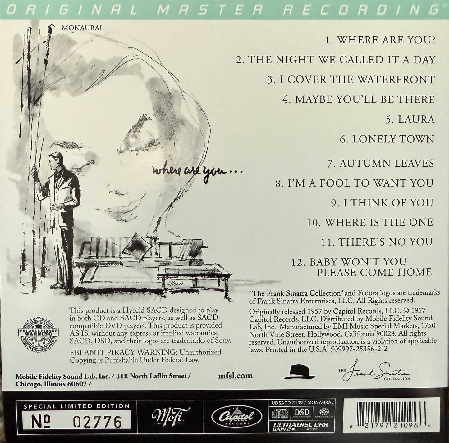 Frank Sinatra - Where Are You (Mobile Fidelity SACD)