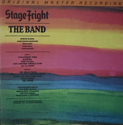 The Band - Stage Fright (Mobile Fidelity SACD)