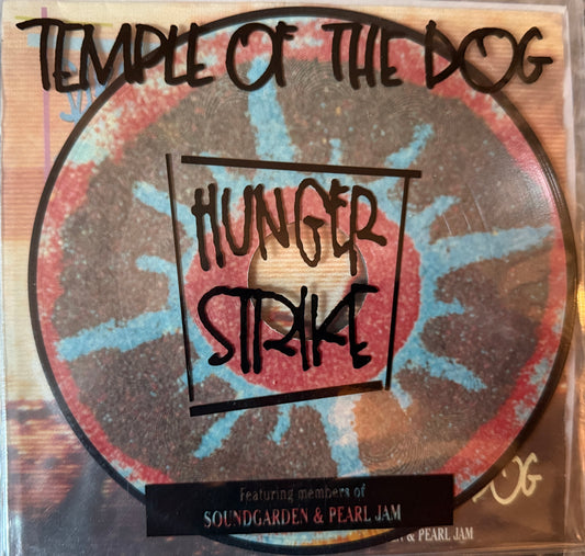 Temple Of The Dog - Hungerstrike/ All Night Thing 7” Picture Disc (1992 UK)