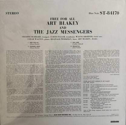 Art Blakey And The Jazz Messengers - Free For All (Music Matters SRX)