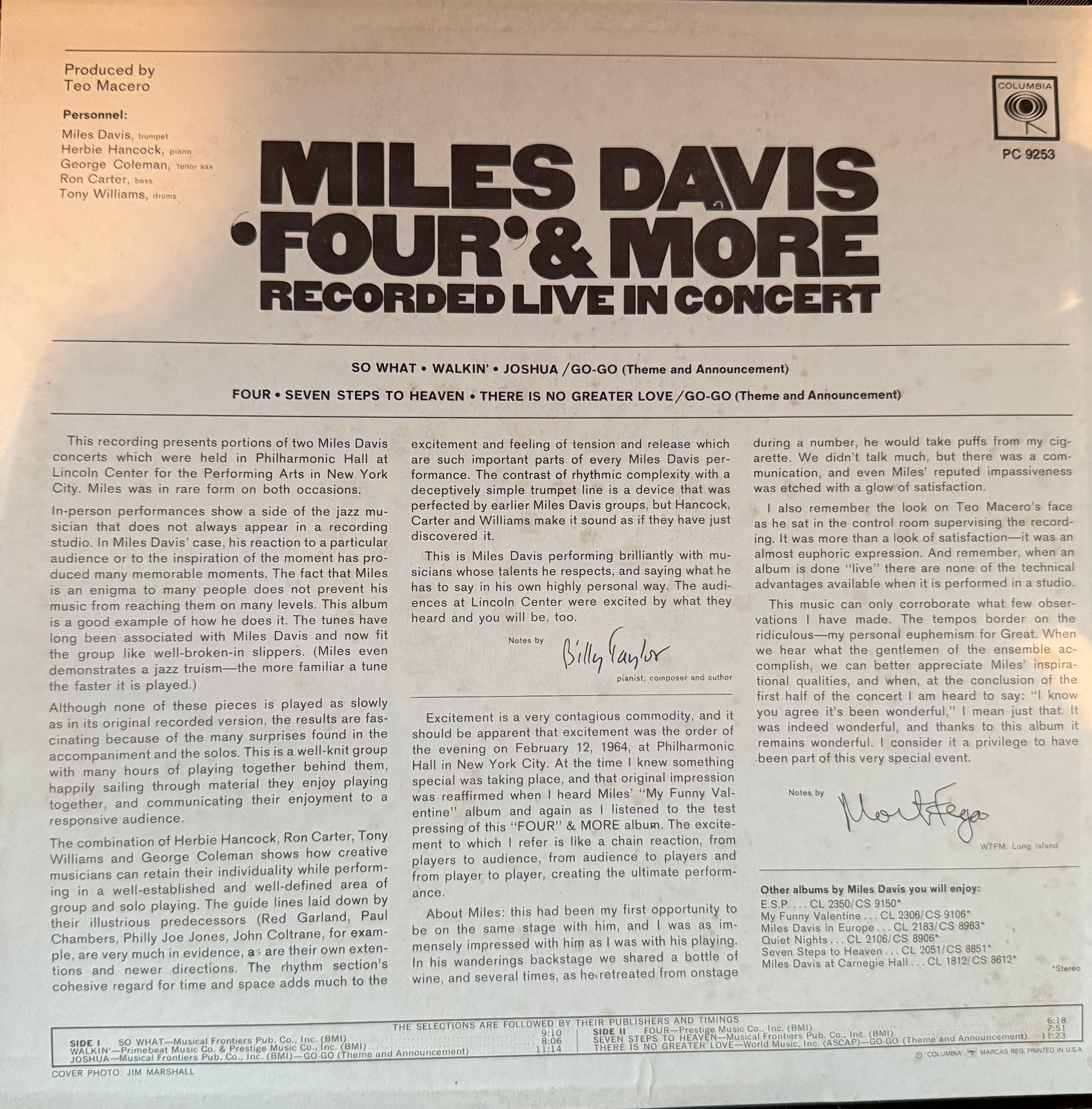 Miles Davis - Four & More (70's Columbia) – Hi-Fidelity