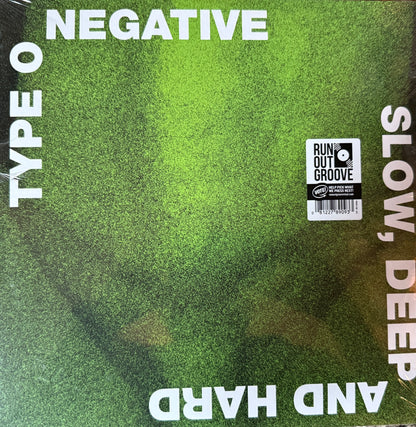 Type O Negative - Slow, Deep And Hard (Run Out Groove Ltd Edition 2XLP) Factory Sealed