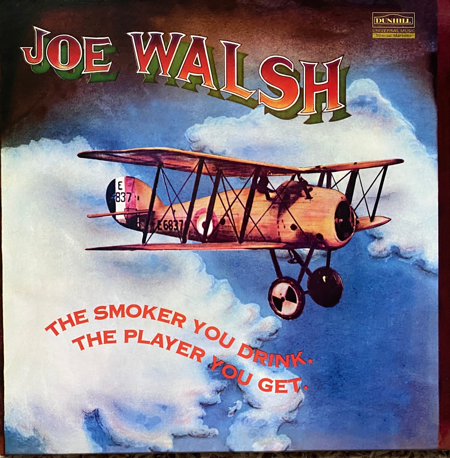 Joe Walsh - The Smoker You Drink The Player You Get (Analogue Productions 200 Gram 33 RPM)