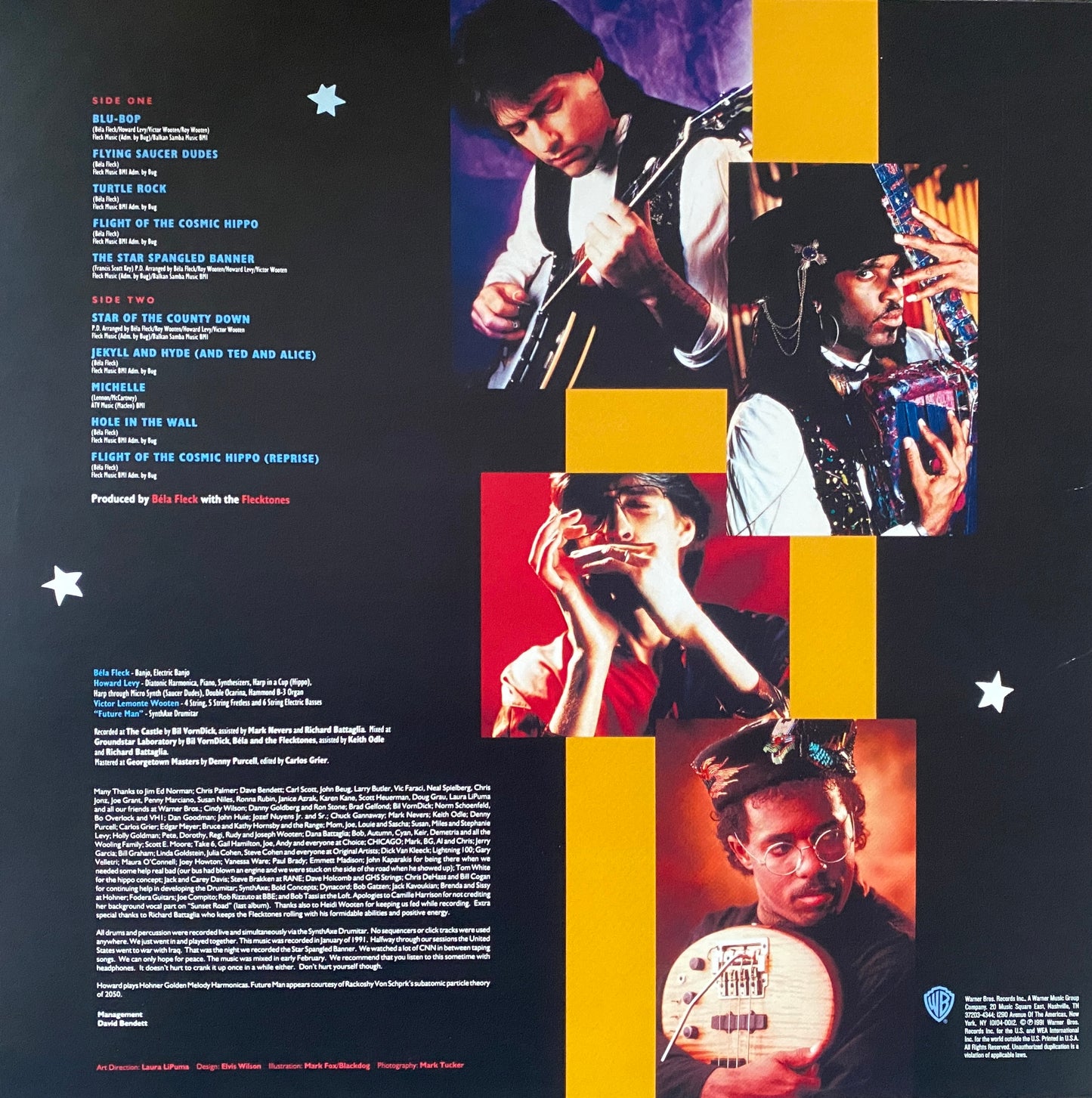 Bela Fleck & The Flecktones - Flight Of The Cosmic Hippo (2015 180 Gram Press)