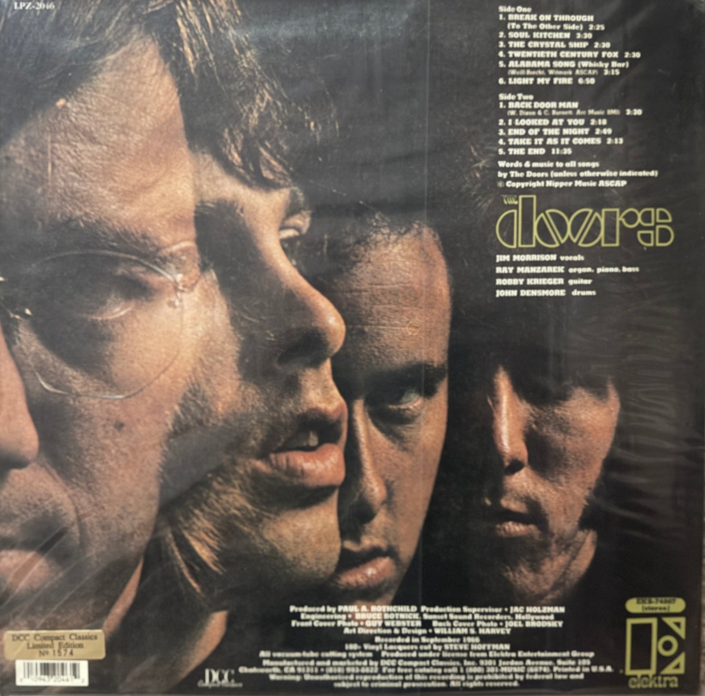 Doors - Self Titled (DCC Compact Classics) Factory Sealed