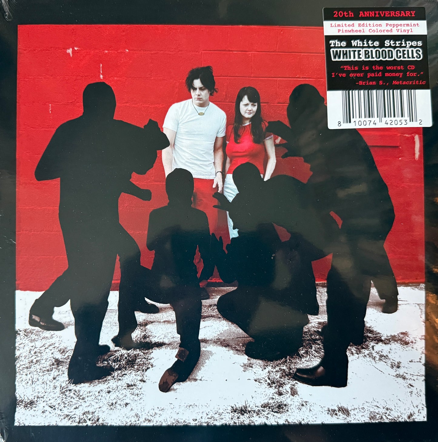 White Stripes - White Blood Cells (Ltd Edition Peppermint Pinwheel) Factory Sealed