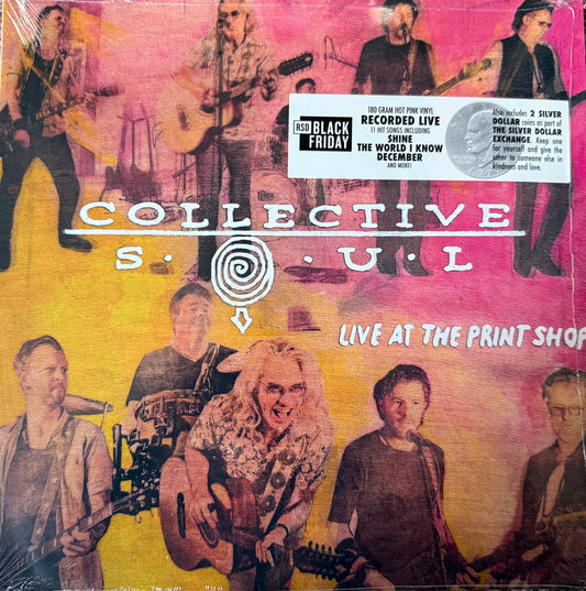 Collective Soul - Live At The Print Shop (RSD, Pink Vinyl Sealed)