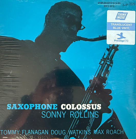 Sonny Rollins - Saxophone Colossus (Indie Blue Vinyl) Factory Sealed