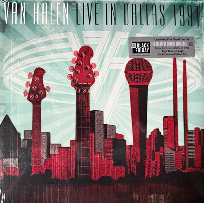 Van Halen - Live In Dallas 1991 (RSD Ltd Edition Red Vinyl 2XLP) Sealed