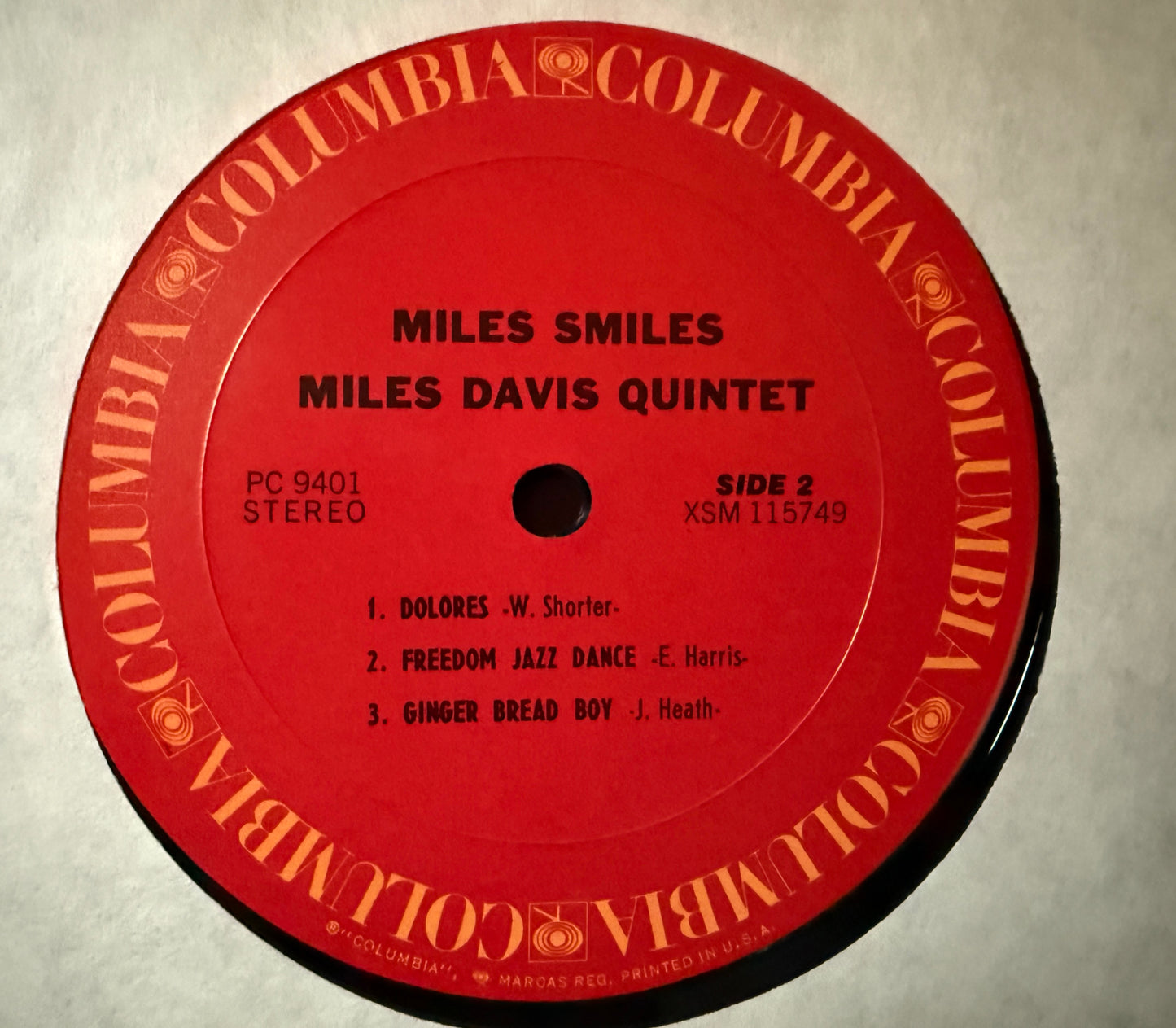Miles Davis - Miles Smiles (70’s Columbia)