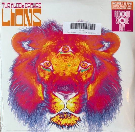 Black Crowes - Lions (RSD Pink Vinyl) Factory Sealed
