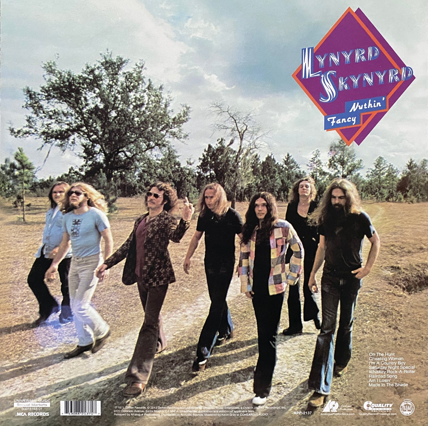 Lynyrd Skynyrd- Nuthin’ Fancy (Analogue Productions 200 Gram 33 RPM)