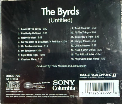 Byrds - Untitled (Mobile Fidelity 24K Gold CD)