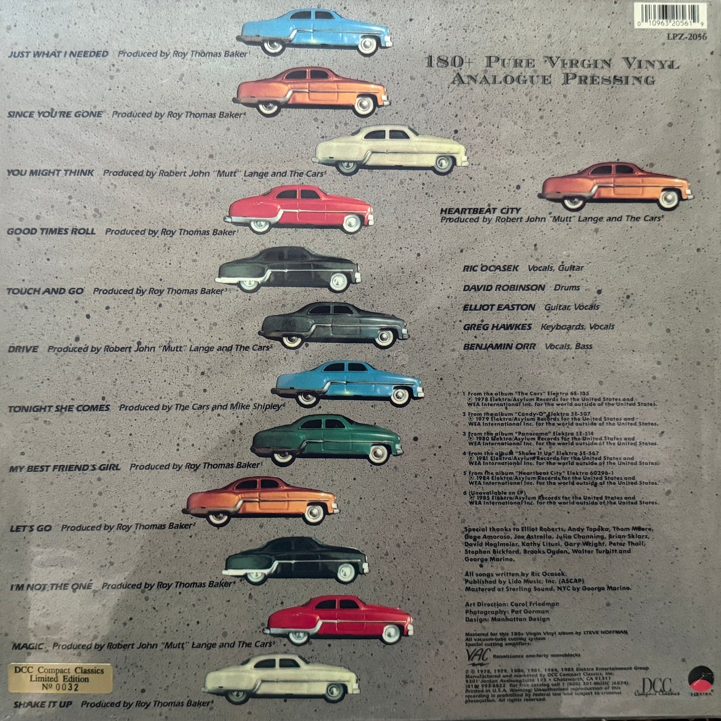 Cars - Greatest Hits (DCC Compact Classics) Factory Sealed
