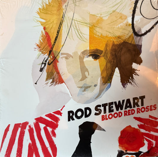 Rod Stewart - Blood Red Roses (Factory Sealed 2XLP)