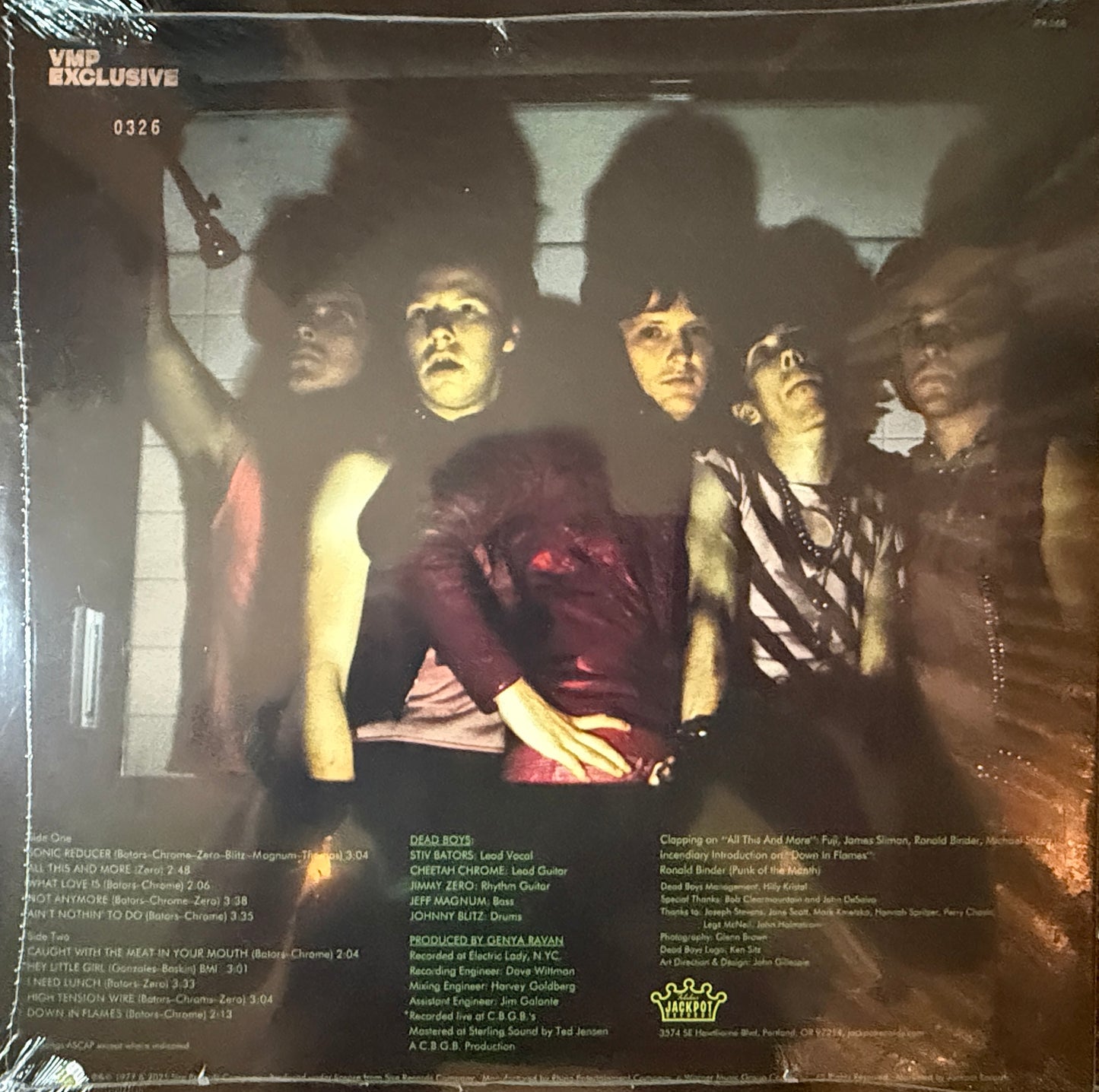 Dead Boys - Young Loud and Snotty (Green/Black Swirl) RTI Press Factory Sealed
