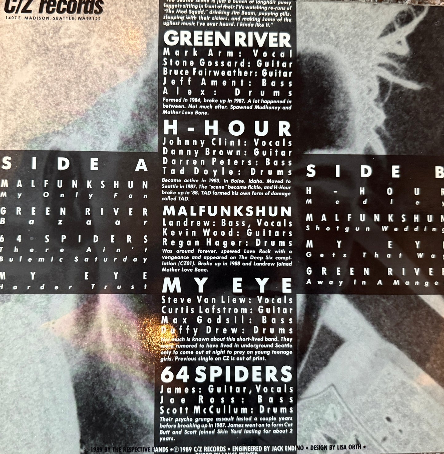 Another Pyrrhic Victory (1986 Grunge Comp) CZ Records/Orange Vinyl