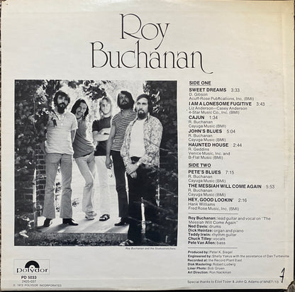 Roy Buchanan - Self Titled (1972 U.S. Pressing)