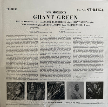 Grant Green - Idle Moments (Music Matters SRX)